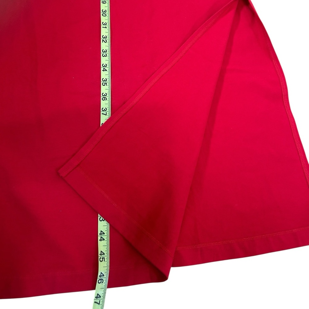 Boston Proper NWT Red Strapless Dress with Side Slit size Medium - Picture 7 of 8